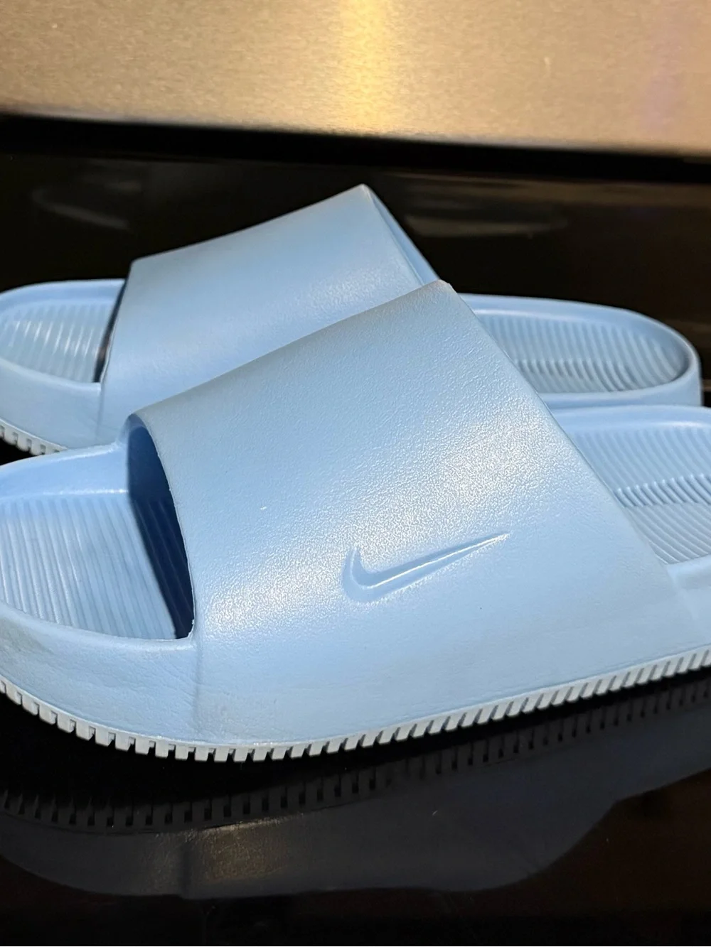 Nike Calm Slides Blue men 10 women 12